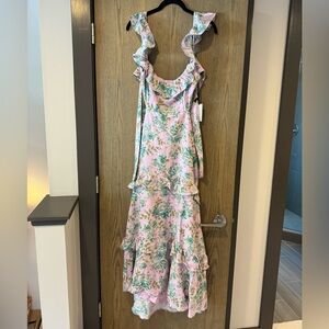 NWT astr the label dress- lilac floral pattern